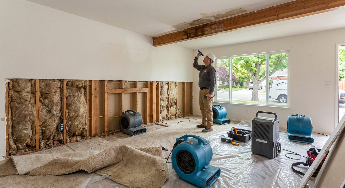 When Water Damage in Roseville Turns Into a Bigger Home Repair Project