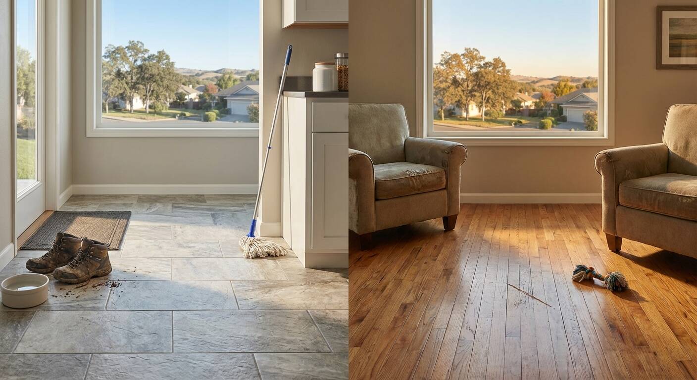Tile vs Flooring Options for Roseville Homes