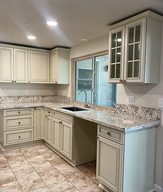 Kitchen Flood- restoration after