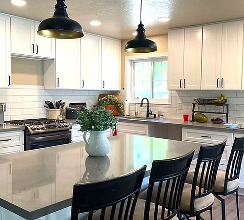 Kitchen flood- restoration after